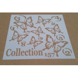 Pochoir papillons