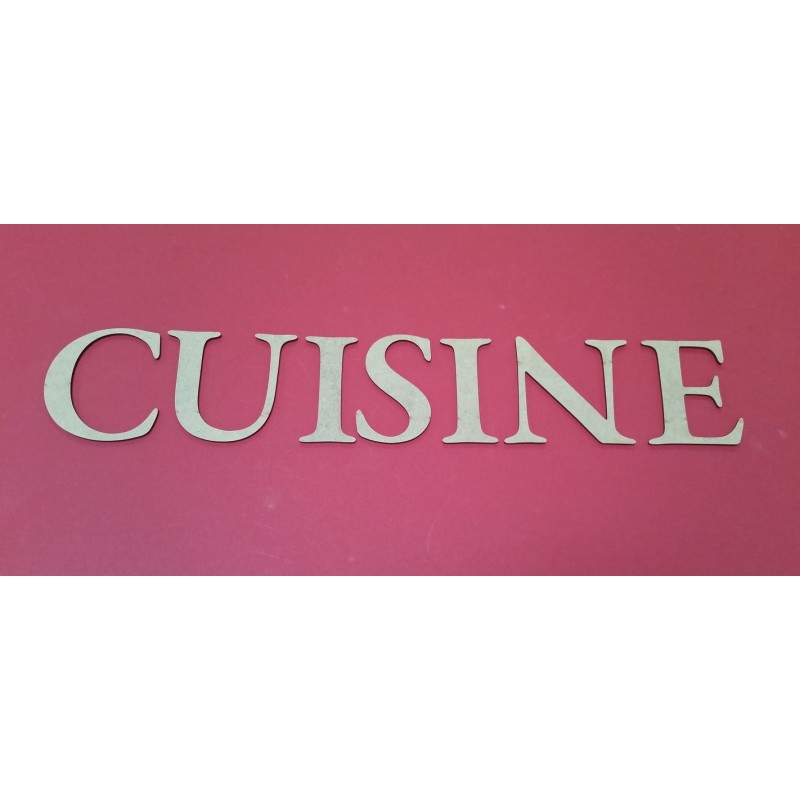 Embellissement décoratif en bois de forme ronde