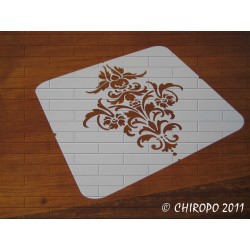 Pochoir Damas (06180)