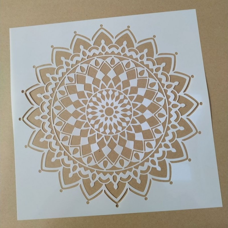 Pochoir Mandala 10 (00221)