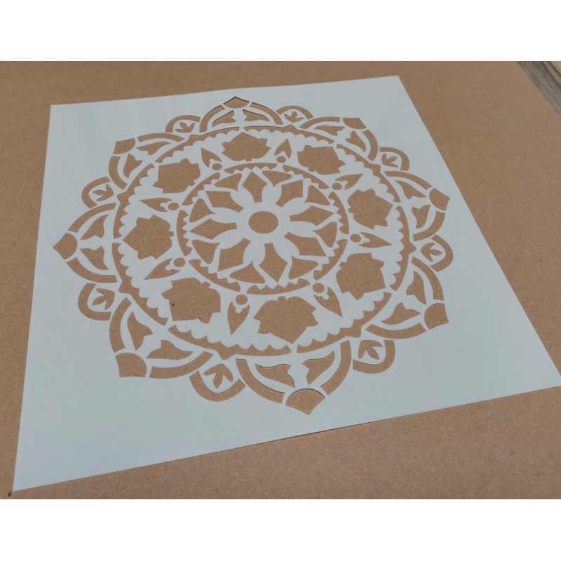 Pochoir Mandala 16 (00227)