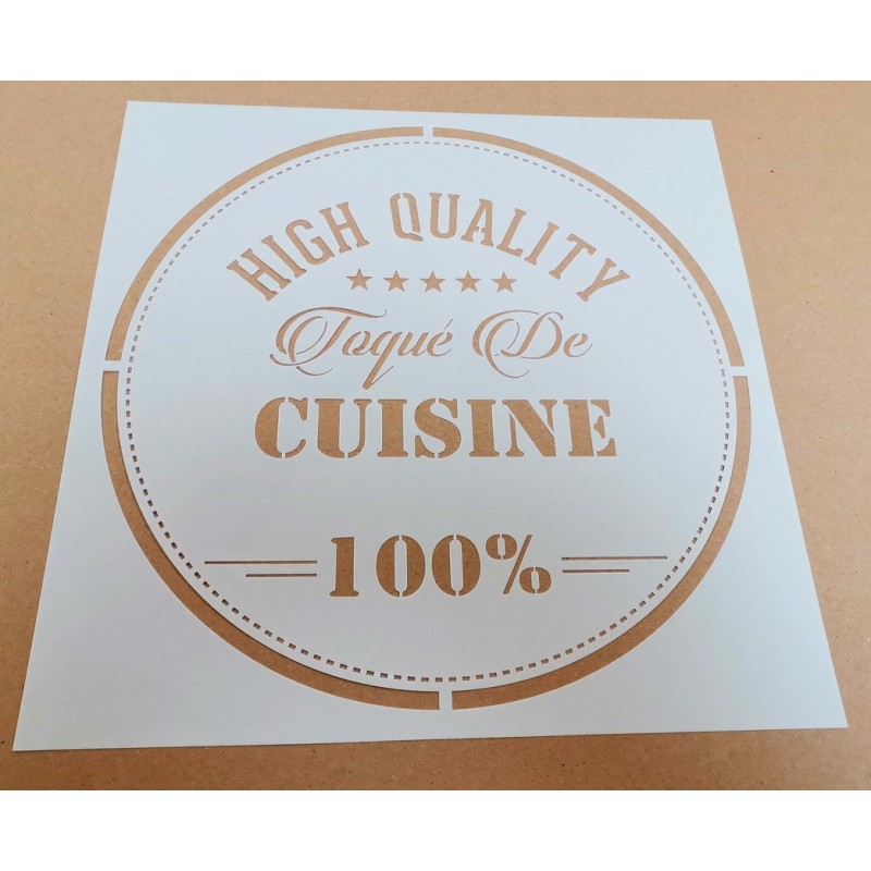 Pochoir Déco Cuisine
