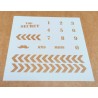 Pochoir Mask Scrapbooking