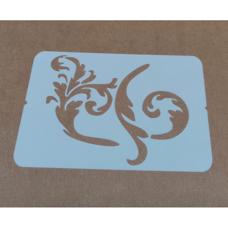 Pochoir Mini Déco Baroque