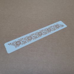 Pochoir Mini Frise Fleur -...