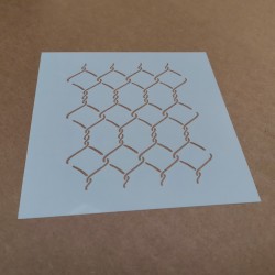 Pochoir Mask grillage