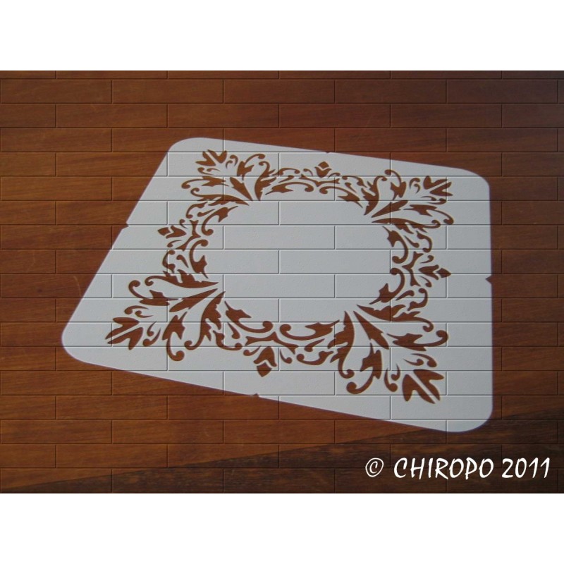Pochoir Damas (06290)