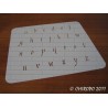Pochoir alphabet - Style minuscule - 2cm (0642)