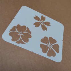 Pochoir Fleurs