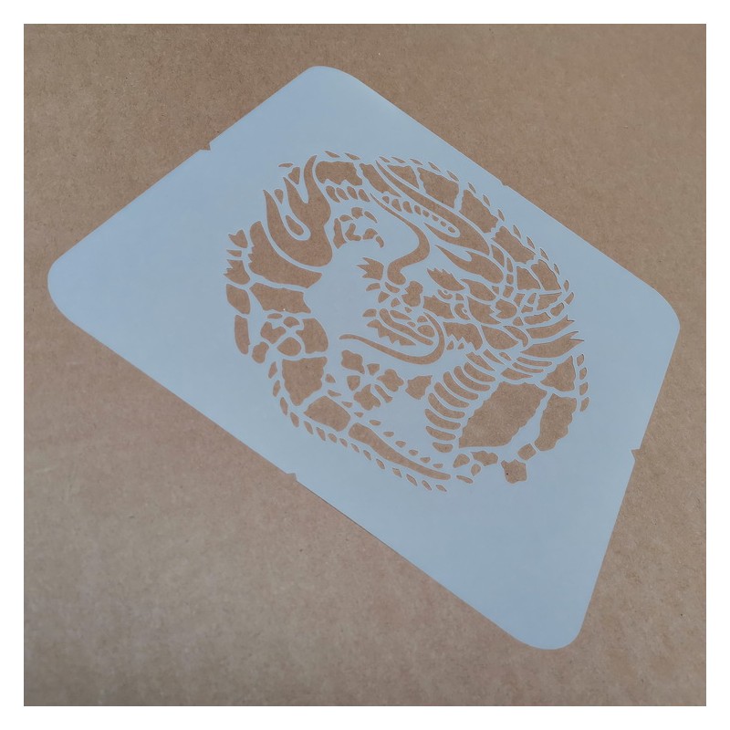 Pochoir Dragon