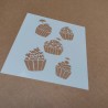 Pochoir Cupcakes