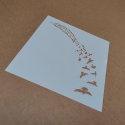 Pochoir Plume d'Oiseau
