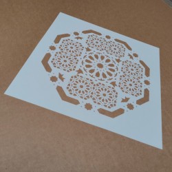 Pochoir Mandala 20