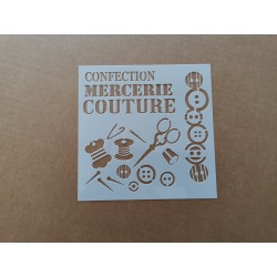 Pochoir Confection couture