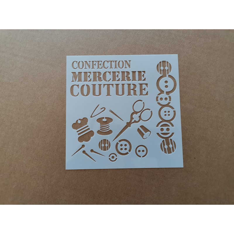 Pochoir Confection couture