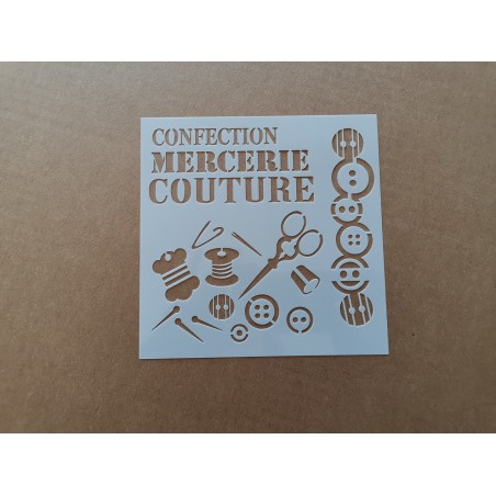 Pochoir Confection couture
