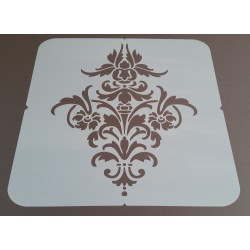 Pochoir Baroque 35x35 cm