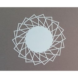 Pochoir Mask 4 Rosace 11 cm de diamètre