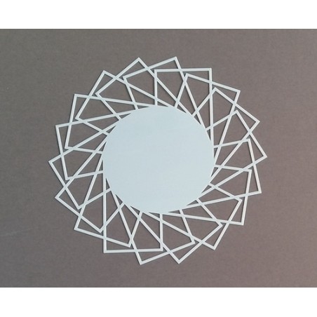 Pochoir Mask 4 Rosace 11 cm de diamètre