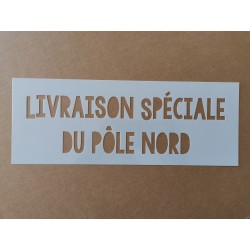 POCHOIR TEXTE NOËL