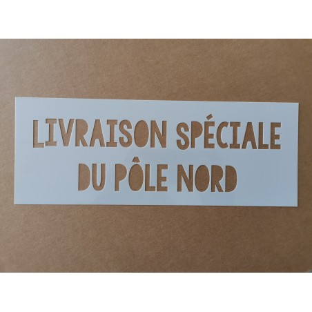 POCHOIR TEXTE NOËL