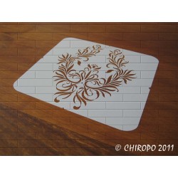 Pochoir Damas (06240)