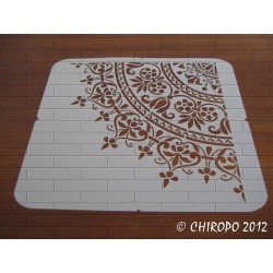 Pochoir Déco Angle Baroque 3 (07160)