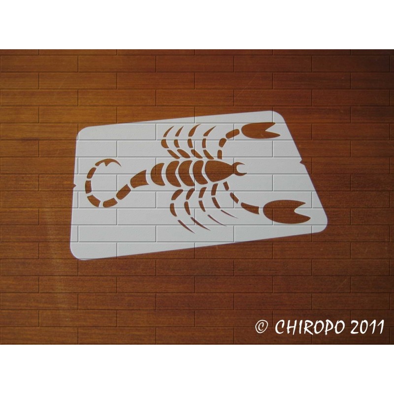 Pochoir zodiaque - Signe Scorpion(03011) Pochoir zodiaque - Signe Scorpion(03011)