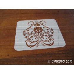 Pochoir Damas (06220)
