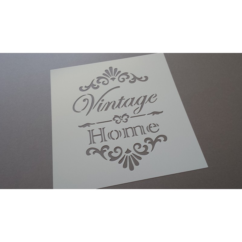 Pochoir Vintage Home (00086) Pochoir Vintage Home (00086)