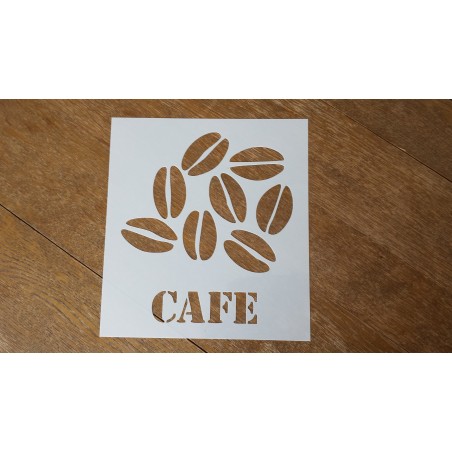 Pochoir - CAFE (00063) Pochoir - CAFE (00063)