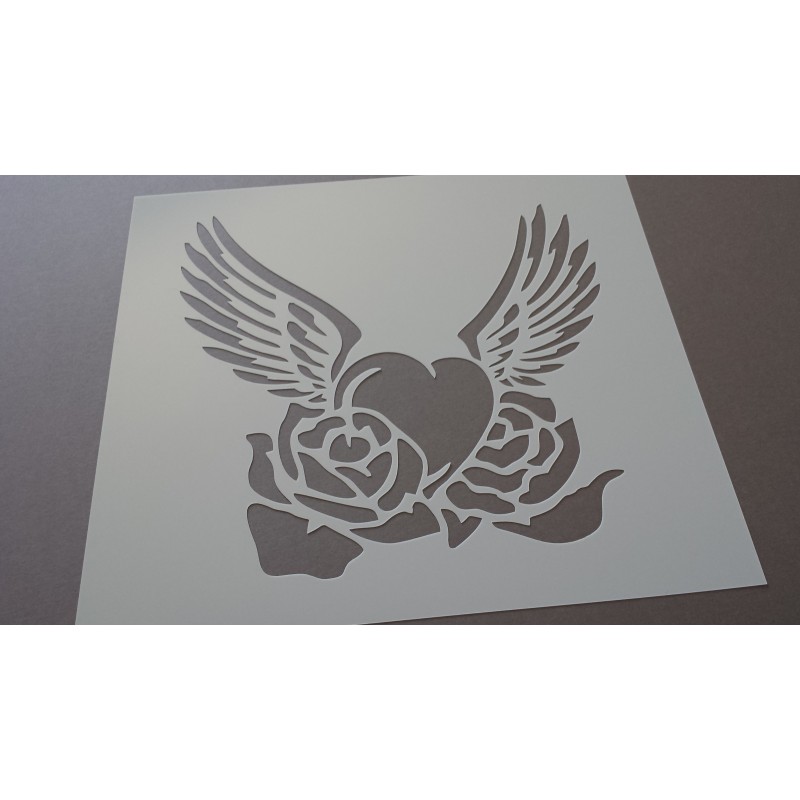 Pochoir Tatoo Coeur (00101) Pochoir Tatoo Coeur (00101)