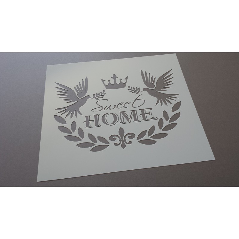 Pochoir Sweet Home 1 (00084)