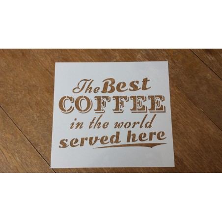 Pochoir - The Best Coffee (00054) Pochoir - The Best Coffee (00054)