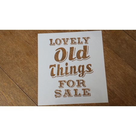 Pochoir - Lovely Old Things (00053) Pochoir - Lovely Old Things (00053)