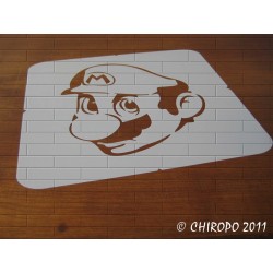 Pochoir Manga - Mario (06010)