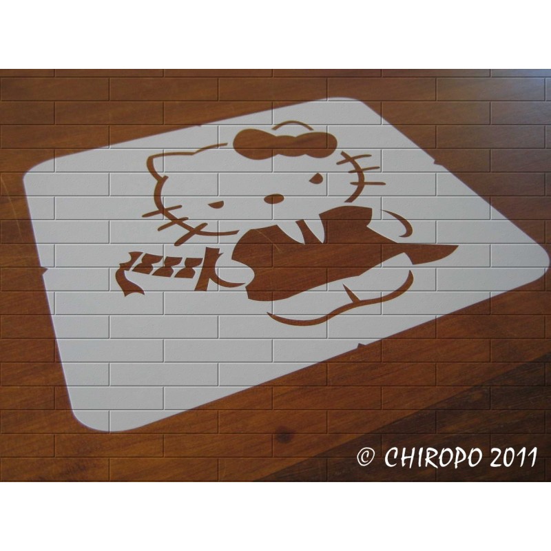 Pochoir Manga - Hello kitty (05980) Pochoir Manga - Hello kitty (05980)