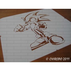Pochoir Pokemon - Sonic (06090)