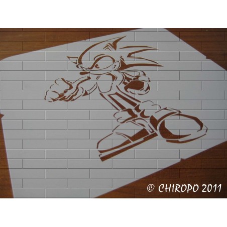 Pochoir Pokemon - Sonic (06090) Pochoir Pokemon - Sonic (06090)