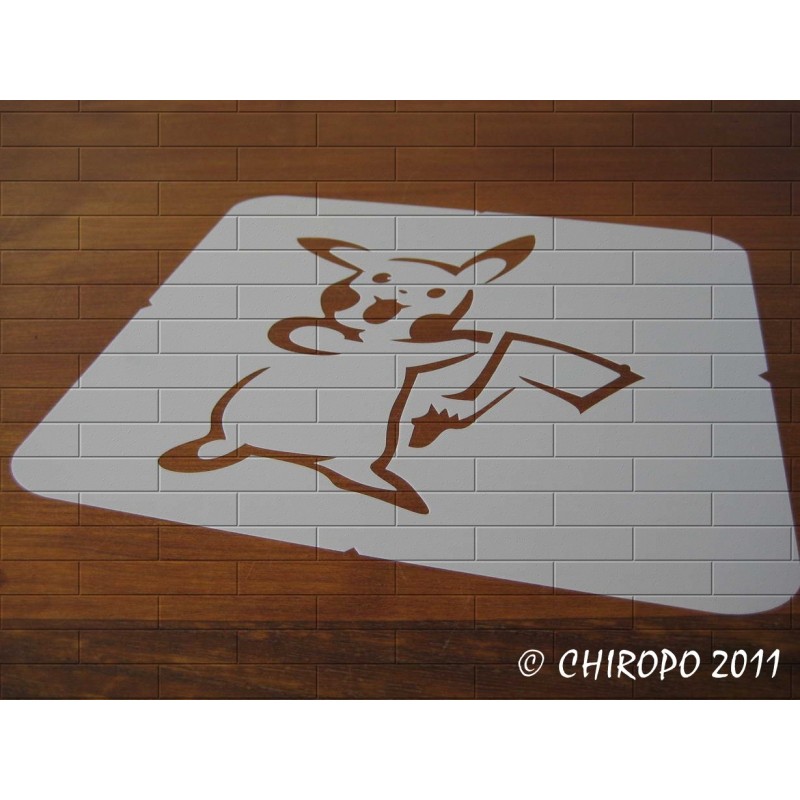 Pochoir Pokemon - Pikachu 2 (06060) Pochoir Pokemon - Pikachu 2 (06060)