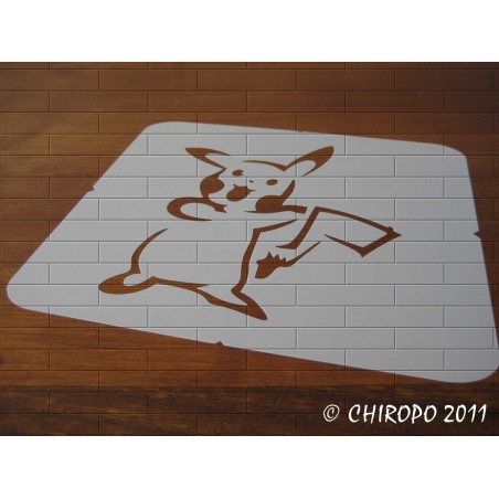 Pochoir Pokemon - Pikachu 2 (06060) Pochoir Pokemon - Pikachu 2 (06060)