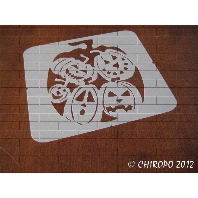 Pochoir Halloween - Citrouille des citrouilles (07930) Pochoir Halloween - Citrouille des citrouilles (07930)