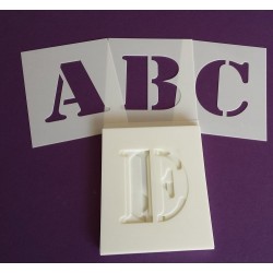 Pochoir Alphabet - Loft Usine