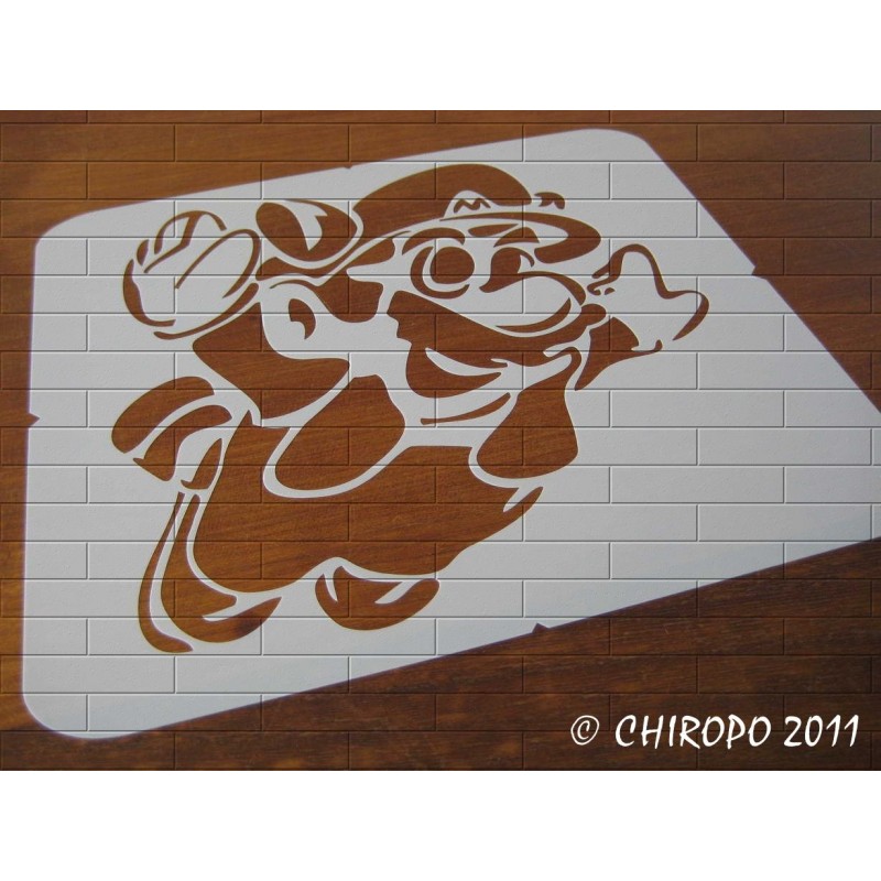 Pochoir Manga - Super Mario (05990) Pochoir Manga - Super Mario (05990)