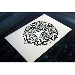 Pochoir Tête de Lion (00127) 