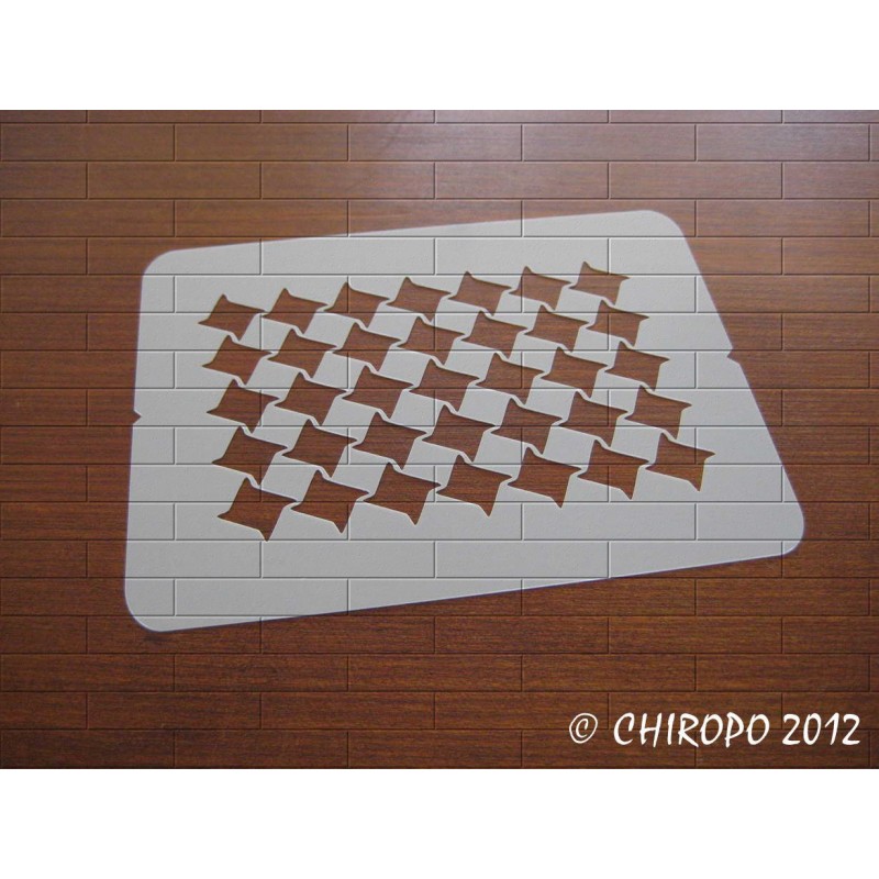 Pochoir mask pied de poule (0698-F1)