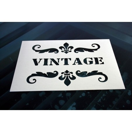 Pochoir - Vintage (00124) Pochoir - Vintage (00124)