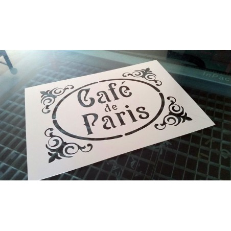 Pochoir Cafe de Paris (00134) Pochoir Cafe de Paris (00134)