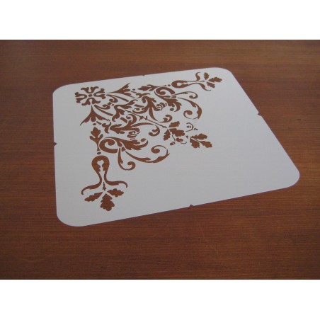 Pochoir Déco Angle Baroque (07260) Pochoir Déco Angle Baroque (07260)