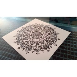 Pochoir XXL Mandala (00163)